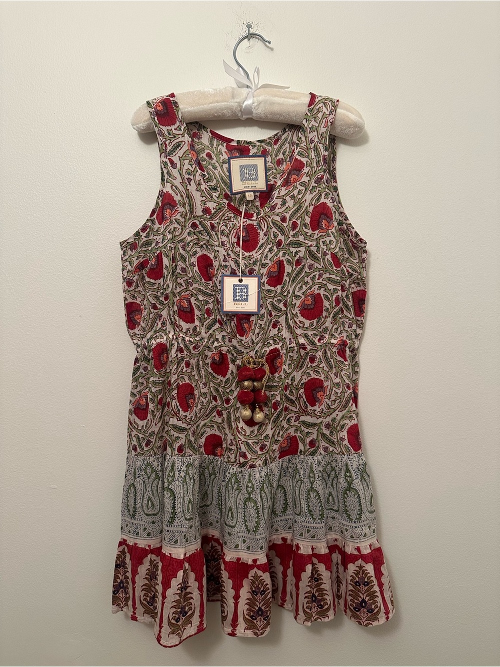 Bell by Alicia Bell Silk/Cotton Girl’s Dress
